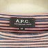 アーペーセー A.P.C. S/S コットンボーダークルーネックTシャツ レディース import:M