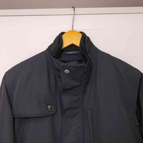 ゴールデンベアー Golden bear ナイロン ジップアップ ハーフコート メンズ