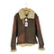 USA製 TALONジップ B-3 FLIGHT JACKET パネルレザー フライトジャケット メンズ US:38