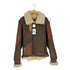 USA製 TALONジップ B-3 FLIGHT JACKET パネルレザー フライトジャケット メンズ US:38