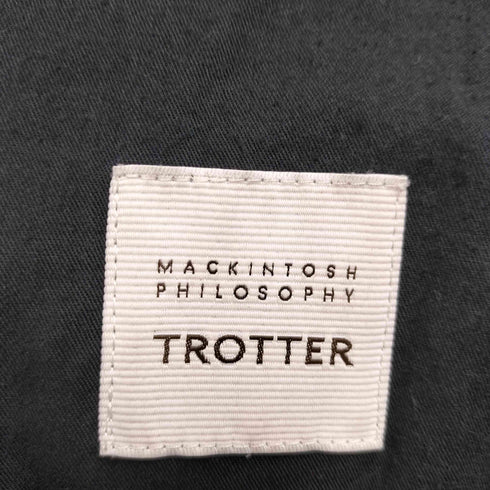 マッキントッシュフィロソフィー MACKINTOSH PHILOSOPHY TROTTER センタープレス ピンストライプ スラックス レディース 36R