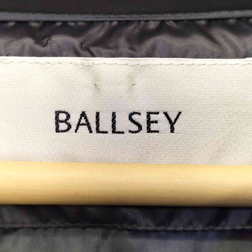 ボールジー BALLSEY 比翼ジップ ダウンコート レディース 38