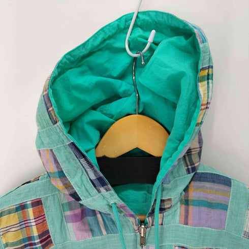 オニール ONEILL パッチワーク×ナイロン 短丈 リバーシブル フーデッドブルゾン メンズ JPN:M