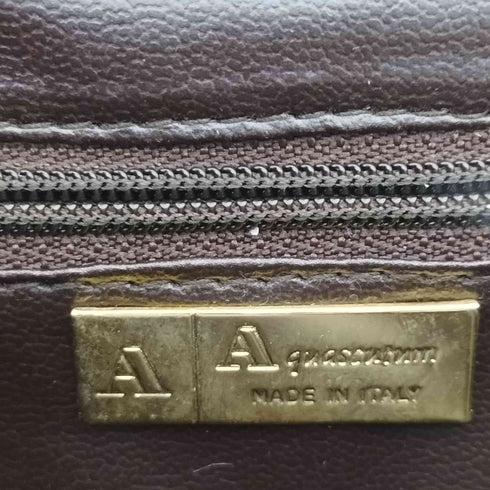 アクアスキュータム AQUASCUTUM チェックレザーショルダーバッグ レディース