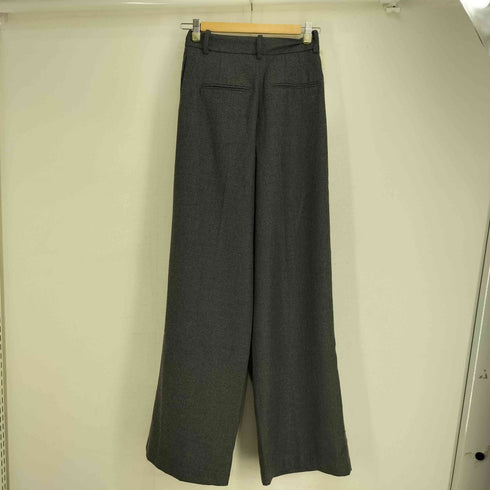 ザラ ZARA ベルト付きワイドレッグパンツ レディース JPN:XS