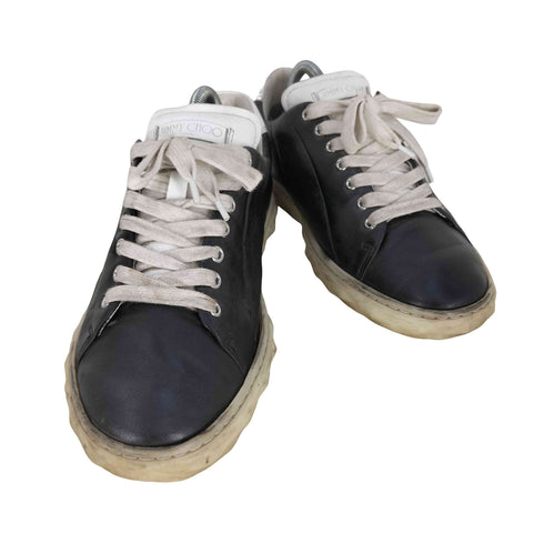 ジミーチュウ JIMMY CHOO DIAMOND LIGHT レザースニーカー メンズ EUR:40