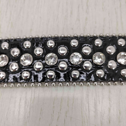 十字架 ドクロ スタッズベルト Y2K メンズ