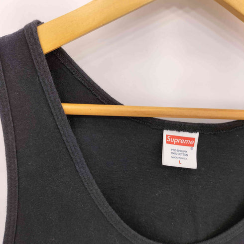 シュプリーム Supreme Barrington Levy & Jah Life Bounty Hunter Tank Top 両面グラフィックプリント ノースリーブ タンクトップ カットソー メンズ L