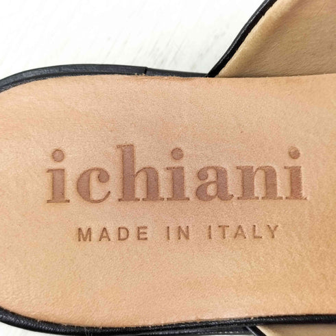 ICHIANI イタリア製 ベルトスリッパシューズ レディース 36