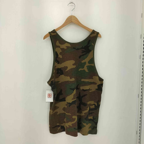 シュプリーム Supreme Rocksteady Tank Top ロックステディ カモフラ総柄 ノースリーブ タンクトップ カットソー メンズ L