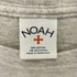 ノア NOAH フロントレトロロゴプリント クルーネック半袖Tシャツ カットソー メンズ M