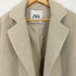 ザラ ZARA BELTED WOOL COAT ベルト付き ウールコート レディース import:M