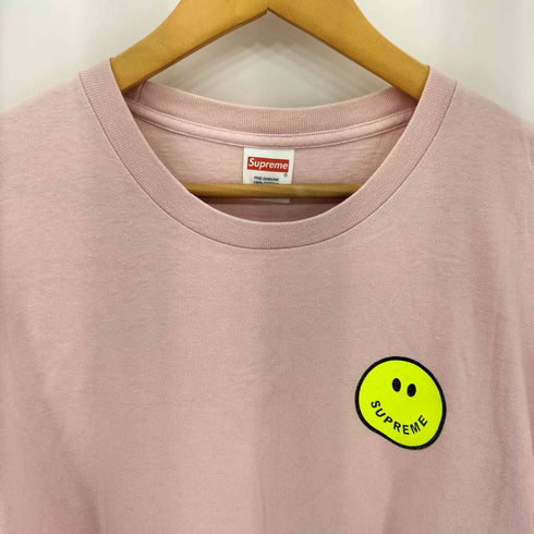 シュプリーム Supreme Whatever Tee ワットエバー スマイル両面プリント クルーネック半袖Tシャツ カットソー メンズ L
