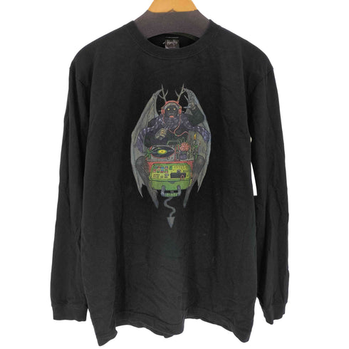 キャラクタープリントロングスリーブTシャツ メンズ JPN:XL