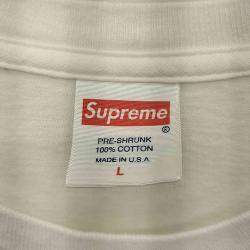 シュプリーム Supreme Larry Clark Girl Tee プリント クルーネック半袖Tシャツ カットソー メンズ L