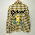 GIDEAL. tiger embroidery cut check shirts メンズ JPN:2