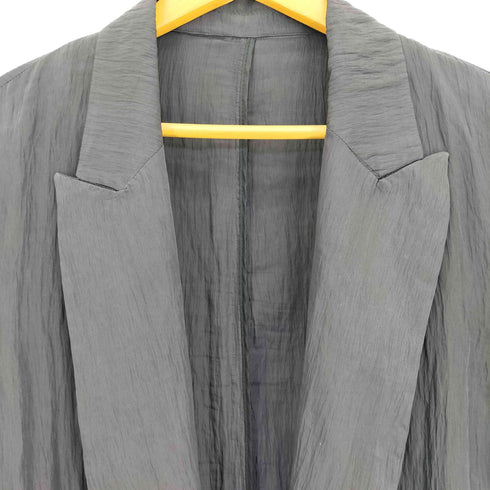 ザラ ZARA リンクルエフェクト オープン ジャケット レディース import:L