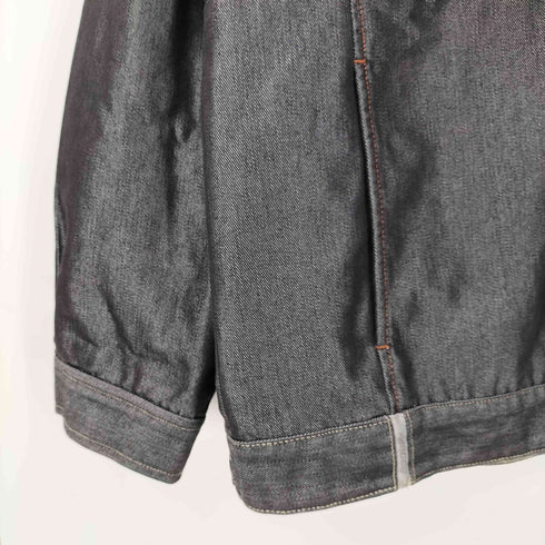 メッカ mecca 90S カバーオール ブラックデニム ジャケット メンズ import:XXL