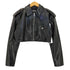 ザラ ZARA ショート丈 レザージャケット レディース import:XS