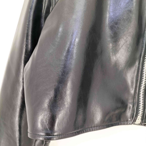 ザラ ZARA ショート丈 レザージャケット レディース import:XS