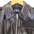 ザラ ZARA ショート丈 レザージャケット レディース import:XS