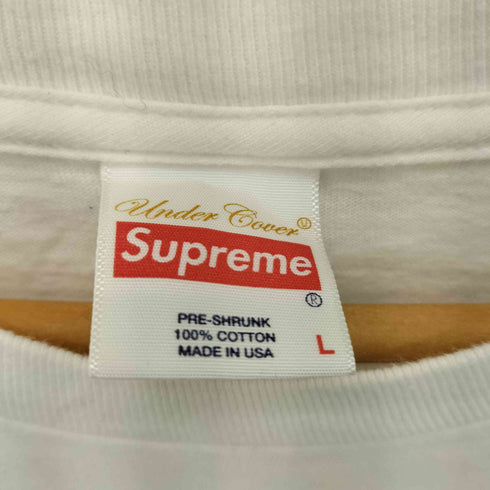 シュプリーム Supreme Seven Samurai Tee 七人の侍 ロゴプリント クルーネック半袖Tシャツ カットソー メンズ  L