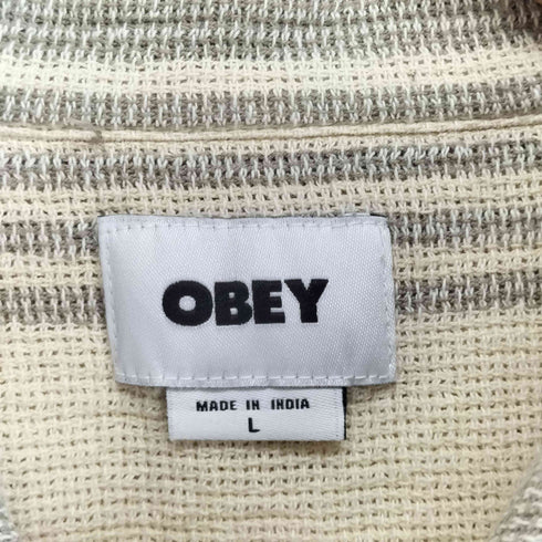 オベイ OBEY FRAZER T-SHIRT メンズ L