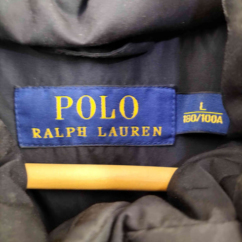 ポロラルフローレン POLO RALPH LAUREN ポニー刺繍 フーデッド ダウンジャケット メンズ import:L