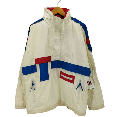 CLUB Attivo 90-2000s マルチカラー プルオーバー ナイロンジャケット アノラック メンズ import:S