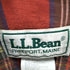 エルエルビーン L.L.Bean 80S USA製 デニム スイングトップ ジップアップ トラッカージャケット 裏地 タータンチェック チンストラップ メンズ H758