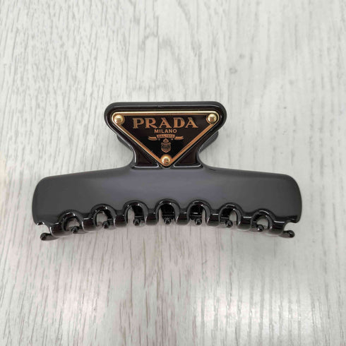 プラダ PRADA メタルクロウクリップ レディース ONE SIZE