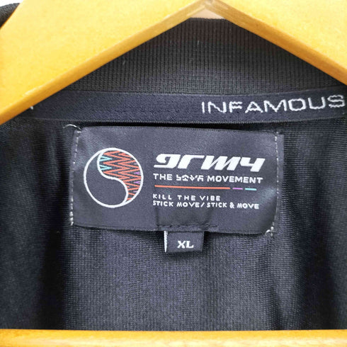 グライミー GRIMEY / GRMY バイカラー パイピング ゲームシャツ メンズ import:XL