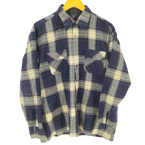 NOFADE ANTHONYS ブロックチェック L/S フランネル シャツ メンズ import:L