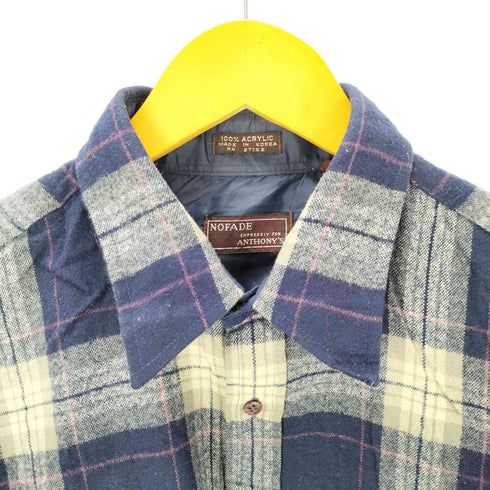 NOFADE ANTHONYS ブロックチェック L/S フランネル シャツ メンズ import:L