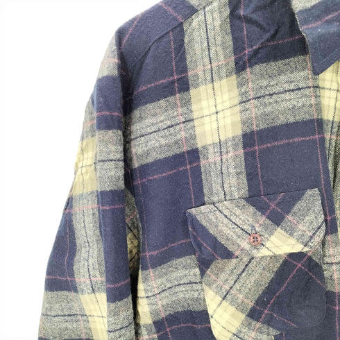 NOFADE ANTHONYS ブロックチェック L/S フランネル シャツ メンズ import:L