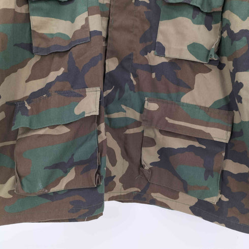 ロスコ ROTHCO B.D.U ウッドランド カモ ミリタリー ジャケット メンズ X-LARGE REGULAR