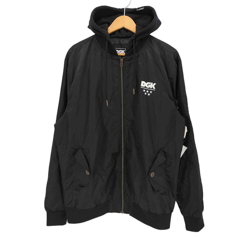 DGK フード付き ボンバー ジャケット メンズ import:L