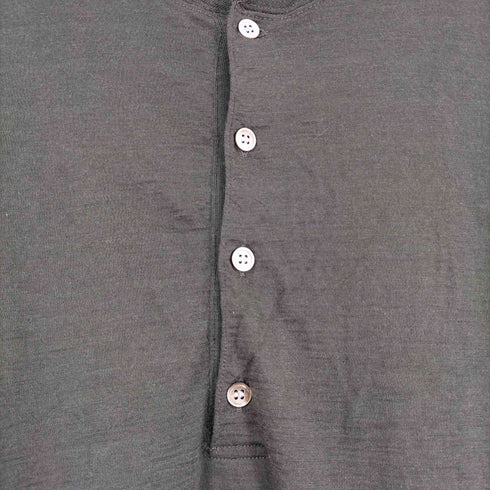 フランネル Phlannel ウールヘンリーネックトップス メンズ JPN:3