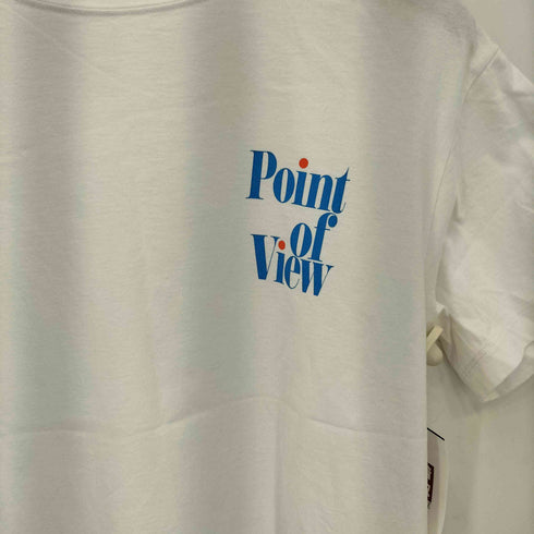 マカフィー MACPHEE コットンロゴプリント 半袖Tシャツ カットソー レディース S