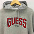 ゲス GUESS FASHION FIT カレッジロゴ プルオーバーパーカー メンズ import:M