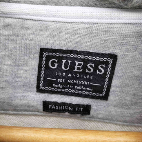ゲス GUESS FASHION FIT カレッジロゴ プルオーバーパーカー メンズ import:M