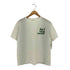 マカフィー MACPHEE コットンロゴプリント 半袖Tシャツ カットソー レディース S