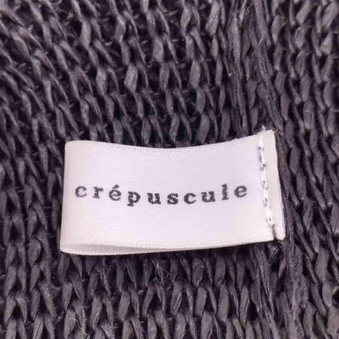 クレプスキュール crepuscule シアートートバッグ メンズ