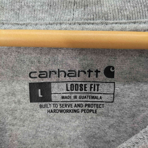 カーハート Carhartt SHORT-SLEEVE POCKET T-SHIRT ポケット半袖Tシャツ メンズ import:L