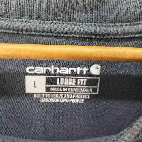 カーハート Carhartt SHORT-SLEEVE POCKET T-SHIRT ポケット半袖Tシャツ メンズ import:L