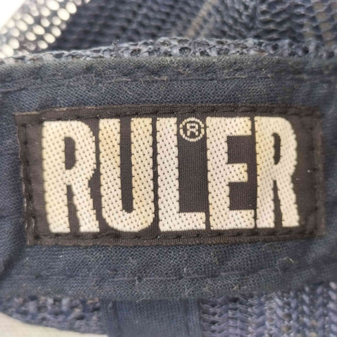 ルーラー RULER ロゴプリントメッシュキャップ メンズ