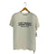 フォーティーパーセントアゲインストライツ FPAR FORTY PERCENT AGAINST RIGHTS ロゴプリント クルーネック半袖Tシャツ カットソー メンズ M