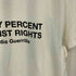 フォーティーパーセントアゲインストライツ FPAR FORTY PERCENT AGAINST RIGHTS ロゴプリント クルーネック半袖Tシャツ カットソー メンズ M
