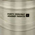 フォーティーパーセントアゲインストライツ FPAR FORTY PERCENT AGAINST RIGHTS ロゴプリント クルーネック半袖Tシャツ カットソー メンズ M