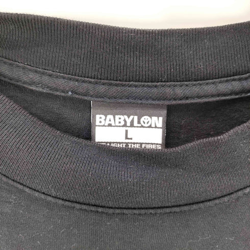 バウンティーハンター BOUNTY HUNTER BABYLON グラフィック プリント S/S クルーネック Tシャツ メンズ JPN:L